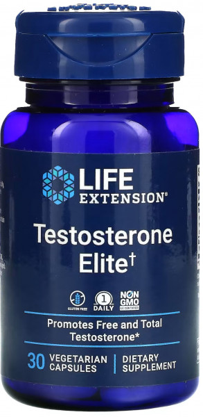Life Extension Testosterone Elite- 30 Veg Kapseln