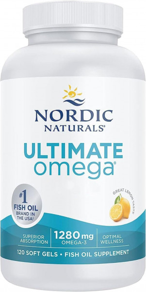 Nordic Naturals Ultimate Omega 1280 mg-120 Softgels