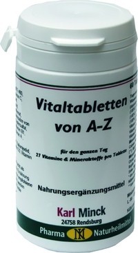 Karl Minck Vitaltabletten von A - Z - 60 Tabletten