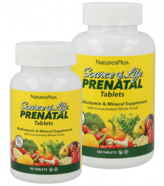 Natures Plus Source of Life Prenatal-180 Tabletten
