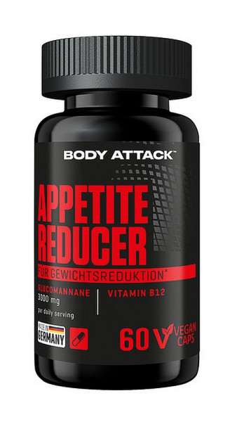 Body Attack Appetite Reducer Men - 60 veg. Kapseln