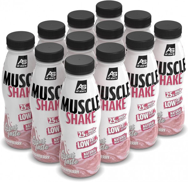 All Stars Muscle Shake – 12 Flaschen a 330 ml