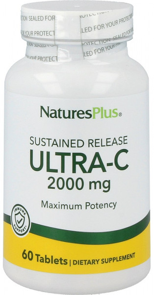 Natures Plus Ultra-C 2000 mg S/R - 60 Tabletten
