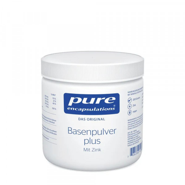 Pure Encapsulations Basenpulver plus – 200 g