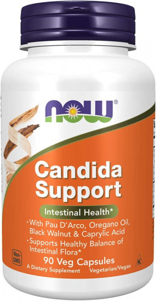 Now Foods Candida Support - 90 veg Kapseln