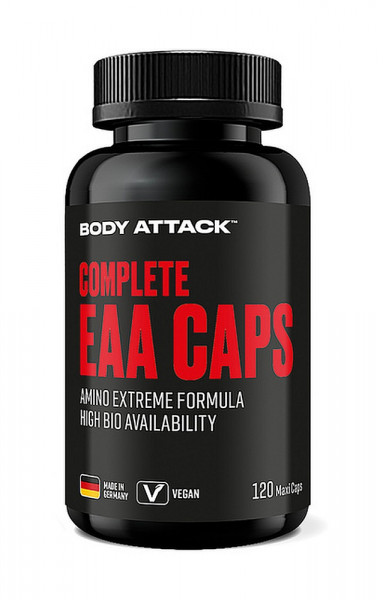 Body Attack Complete EAA Caps – 120 MaxiCaps
