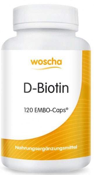 Woscha D-Biotin- 120 EMBO-Caps
