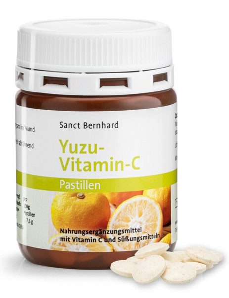 Sanct Bernhard Yuzu-Vitamin-C – 150 Pastillen