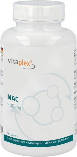 Vitaplex NAC 500 mg-90 Tabletten