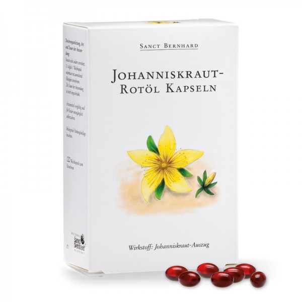 Sanct Bernhard Johanniskraut-Rotöl - 120 Kapseln