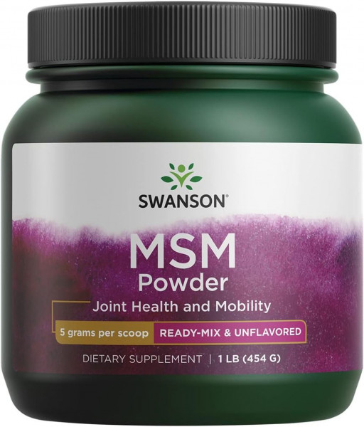 Swanson MSM Powder- 454 g