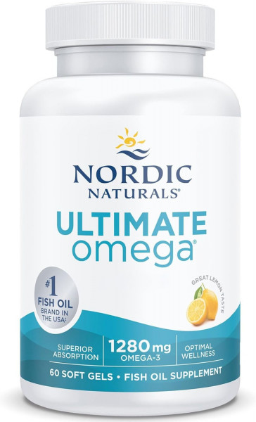 Nordic Naturals Ultimate Omega 1280 mg - 60 Softgels