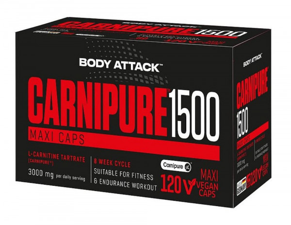 Body Attack Carnipure1500 - 120 VCaps