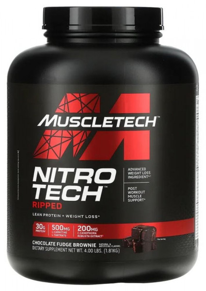 Muscletech Nitro-Tech Ripped - 1,8 Kg-Dose