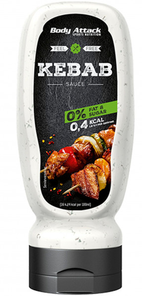 Body Attack Kebab Sauce- 320 ml