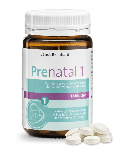Sanct Bernhard Prenatal 1 - 90 Tabletten