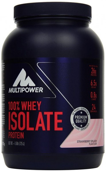 Multipower 100 % Whey Protein Isolat 725g
