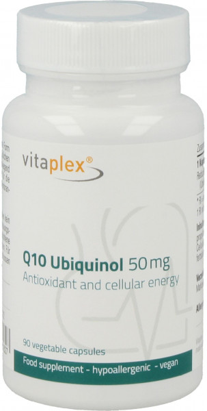 Vitaplex Q10 Ubiquinol 50 mg- 90 veget. Kapsel