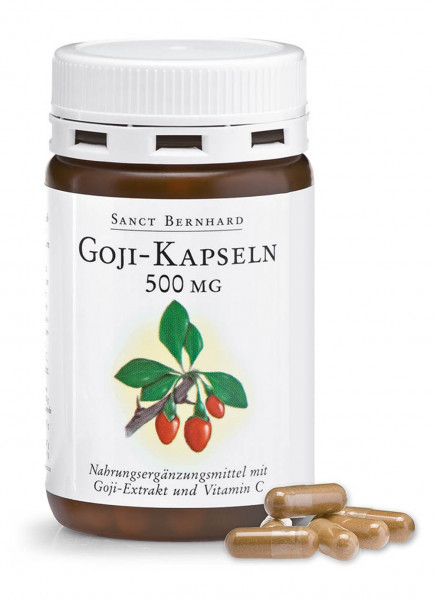 Sanct Bernhard Goji-Kapseln 500 mg - 90 Kapseln
