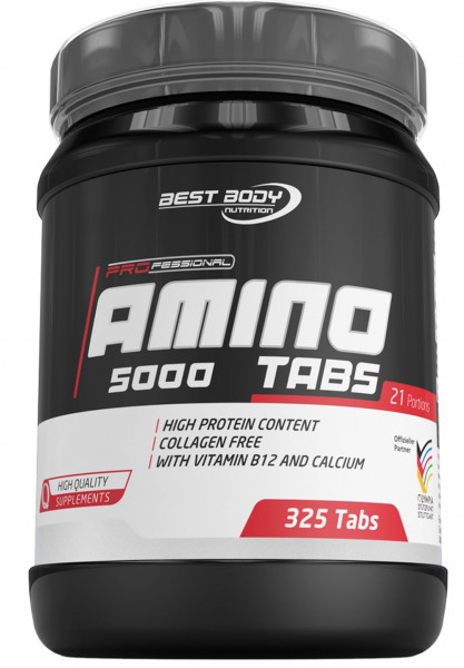 Best Body Nutrition Amino 5000- 325 XXL Tabs