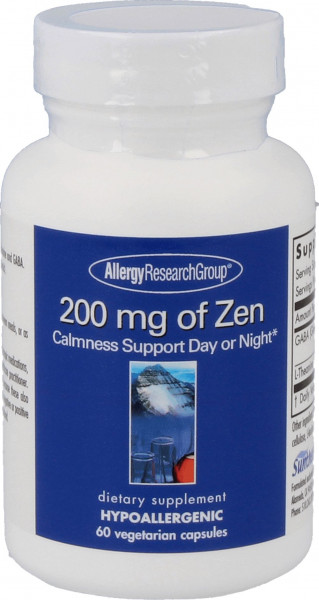 Allergy Research Group 200 mg of Zen- 60 Kapseln