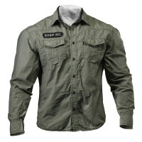 GASP Army Shirt - Washed Khaki