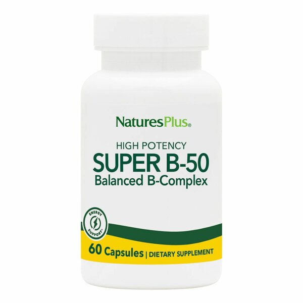 Natures Plus Super B-50- 60 Kapseln