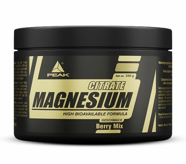 Peak Magnesium Citrat 240g