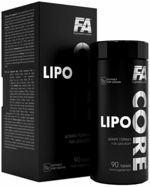 FA Nutrition Lipo Core - 90 Tabletten