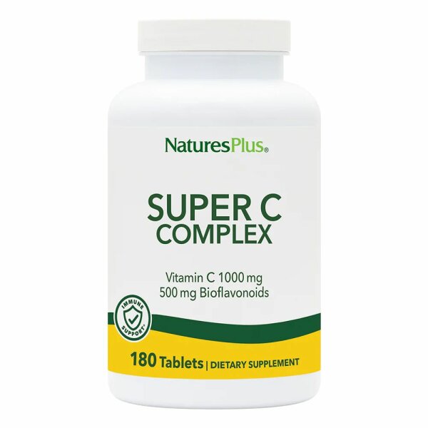 Natures Plus Super C Complex - 180 Tabletten