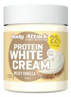 Body Attack Protein White Cream - 250g-Dose