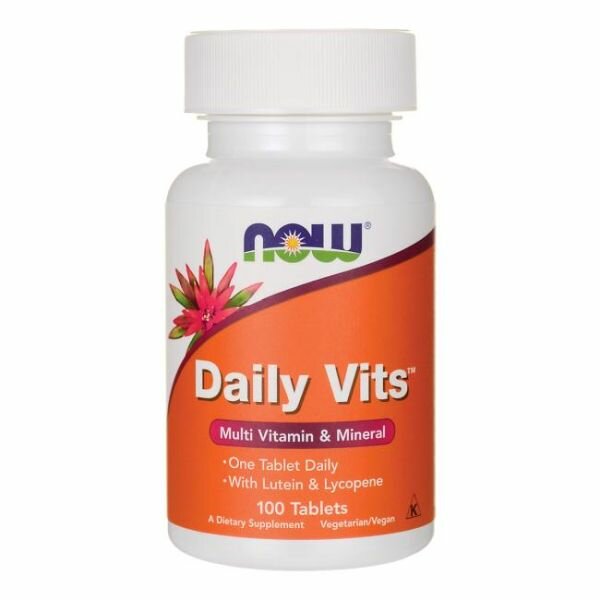 Now Foods Daily Vits 100 Tabletten