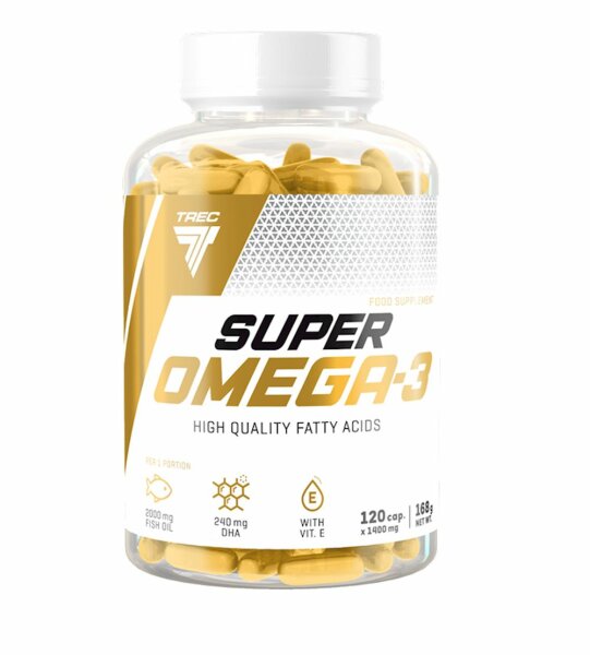 Trec Super Omega-3 120 Kapseln