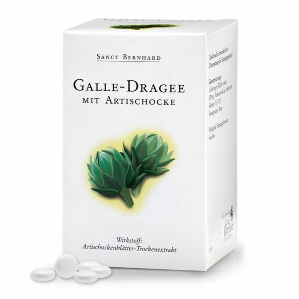 Sanct Bernhard Galle- Dragee mit Artischocke 150 überzogene Tabletten