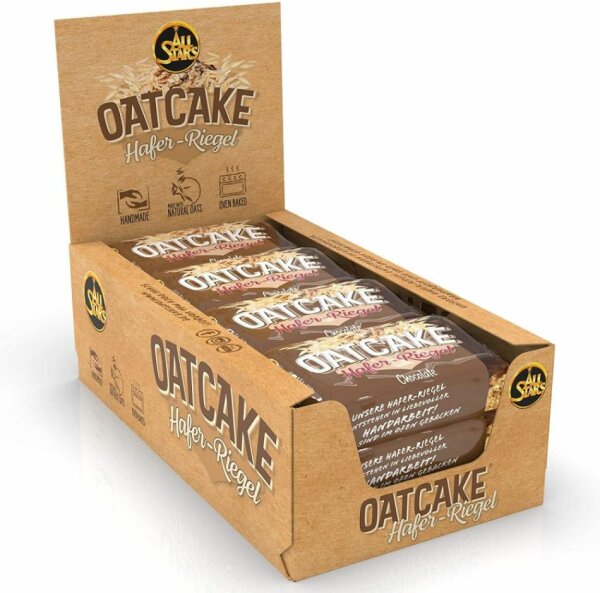 All Stars Oatcake Hafer-Riegel - 12 Riegel a 80 g