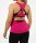 Better Bodies Chrystie Cut Tank, Hot Pink