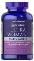 Puritans Pride Ultra Woman Daily Multi - 90 Caplets