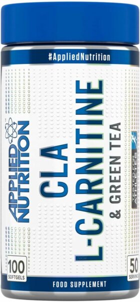 Applied Nutrition CLA L-Carnitin  Grüntee - 100 softgels