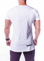 Nebbia Athletic Logo T-Shirt - White