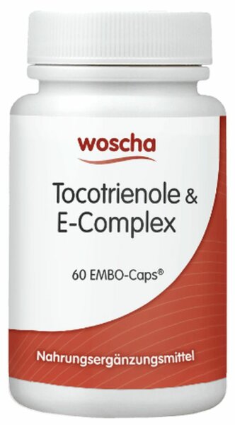 Woscha Tocotrienole & E-Complex - 60 Kapseln