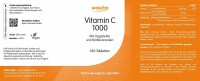 Woscha Vitamin C 1000 mit Hagebutte u. Bioflavonoiden- 240 Tabletten