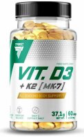 Trec Nutrition Vitamin D3 + K2- 60 Kapseln