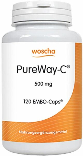 Woscha PureWay-C® 500 mg – 120 EMBO-Caps