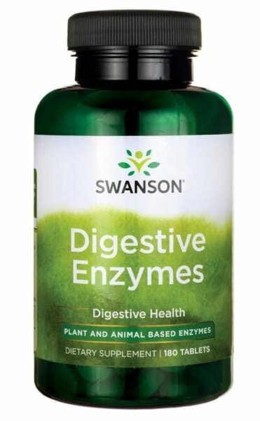 Swanson Digestive Enzymes - 180 Tabletten