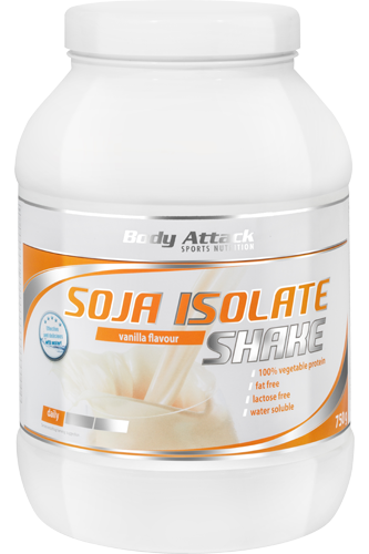 Body Attack Soja Isolate Shake 750g