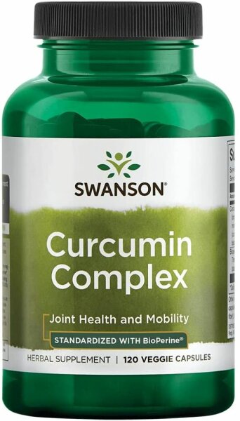 Swanson Curcumin Complex 700 mg - 120 Vegetarische Kapseln