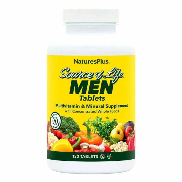 Natures Plus Source of Life Men - 120 Tabletten