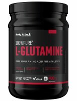 Body Attack 100% Pure L-Glutamine - 400g-Dose