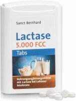 Sanct Bernhard Lactase-Tabs 5000 FCC-Einheiten- 150...