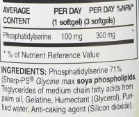 Swanson Phosphatidylserine 100 mg-30 Weichkapseln